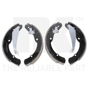 Jeu de mâchoires de frein NK