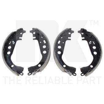 Jeu de mâchoires de frein NK