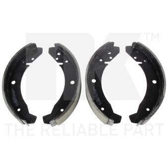 Jeu de mâchoires de frein NK