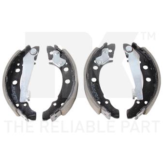 Jeu de mâchoires de frein NK