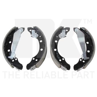 Jeu de mâchoires de frein NK