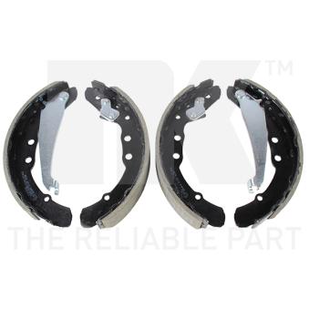 Jeu de mâchoires de frein NK