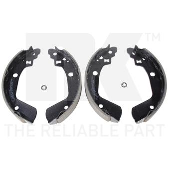 Jeu de mâchoires de frein NK