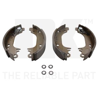 Jeu de mâchoires de frein NK 2799372