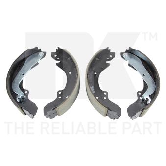 Jeu de mâchoires de frein NK