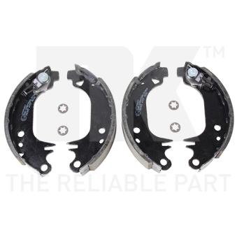 Jeu de mâchoires de frein NK