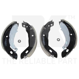 Jeu de mâchoires de frein NK