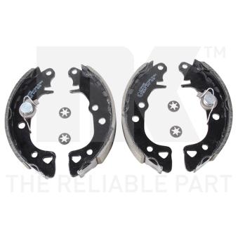 Jeu de mâchoires de frein NK