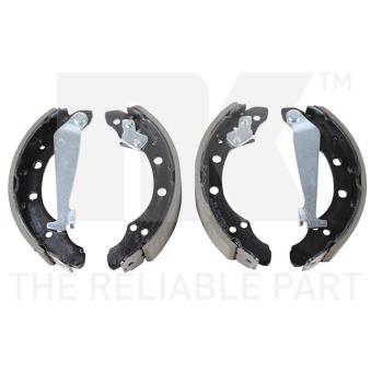 Jeu de mâchoires de frein NK