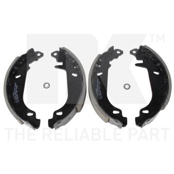 Jeu de mâchoires de frein NK