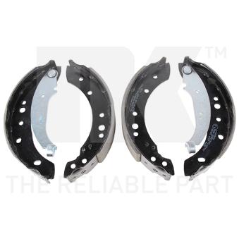 Jeu de mâchoires de frein NK