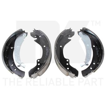 Jeu de mâchoires de frein NK