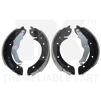 Jeu de mâchoires de frein NK