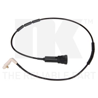 Contact d'avertissement, usure des plaquettes de frein NK