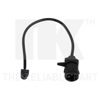 Contact d'avertissement, usure des plaquettes de frein NK