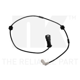 Contact d'avertissement, usure des plaquettes de frein NK