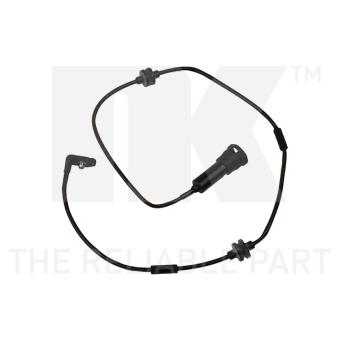 Contact d'avertissement, usure des plaquettes de frein NK