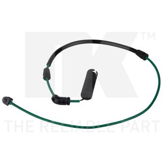 Contact d'avertissement, usure des plaquettes de frein NK