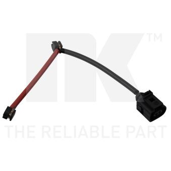 Contact d'avertissement, usure des plaquettes de frein NK