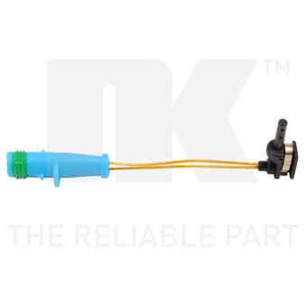 Contact d'avertissement, usure des plaquettes de frein NK