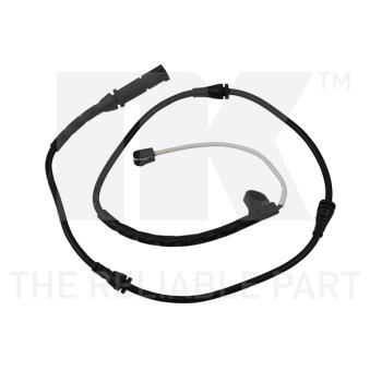 Contact d'avertissement, usure des plaquettes de frein NK