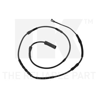 Contact d'avertissement, usure des plaquettes de frein NK