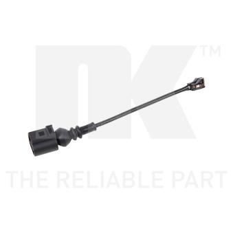 Contact d'avertissement, usure des plaquettes de frein NK