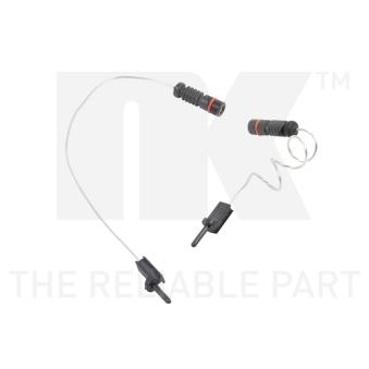 Contact d'avertissement, usure des plaquettes de frein NK