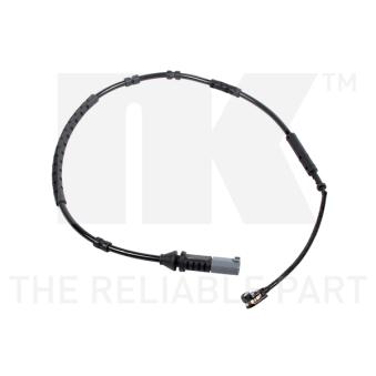 Contact d'avertissement, usure des plaquettes de frein NK