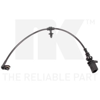 Contact d'avertissement, usure des plaquettes de frein NK