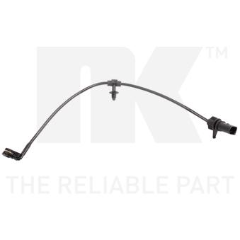 Contact d'avertissement, usure des plaquettes de frein NK