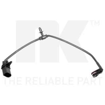 Contact d'avertissement, usure des plaquettes de frein NK