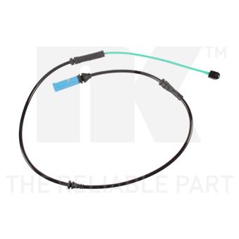 Contact d'avertissement, usure des plaquettes de frein NK