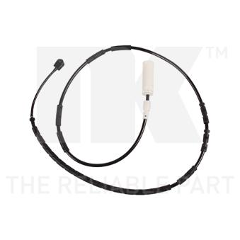 Contact d'avertissement, usure des plaquettes de frein NK