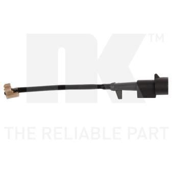 Contact d'avertissement, usure des plaquettes de frein NK