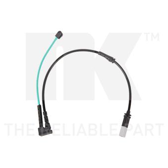 Contact d'avertissement, usure des plaquettes de frein NK