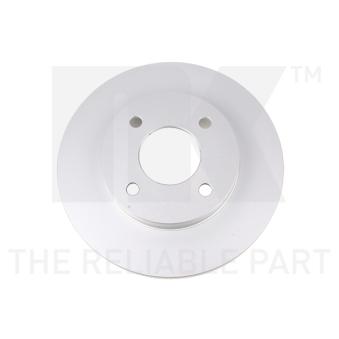 Jeu de 2 disques de frein avant NK 312282