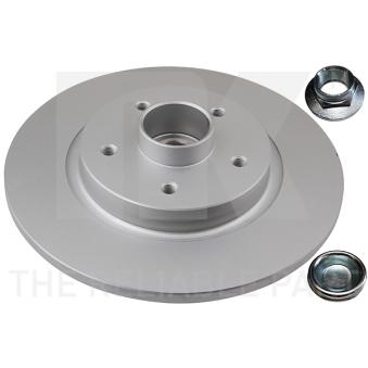 Jeu de 2 disques de frein arrière NK