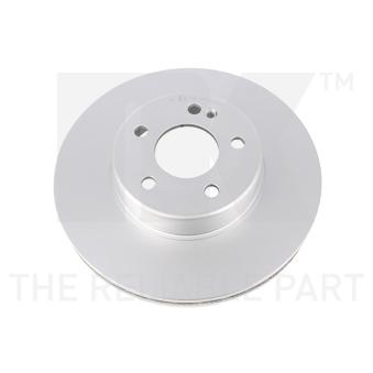 Jeu de 2 disques de frein avant NK 343395