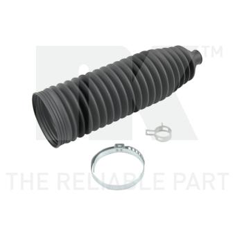 Jeu de joints-soufflets, direction NK