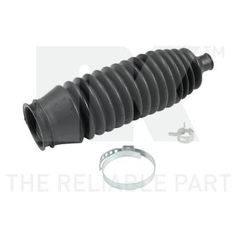 Jeu de joints-soufflets, direction NK