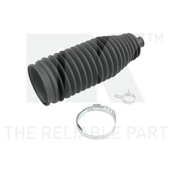 Jeu de joints-soufflets, direction NK