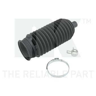 Jeu de joints-soufflets, direction NK