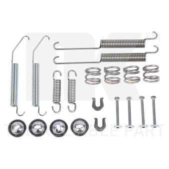 Kit d'accessoires, mâchoire de frein NK 79991034