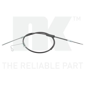 Tirette à câble, frein de stationnement NK 9025124