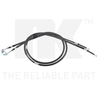 Tirette à câble, frein de stationnement NK 9036156