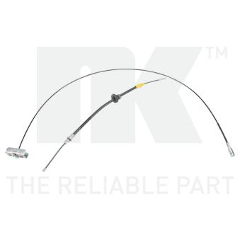 Tirette à câble, frein de stationnement NK 9036189