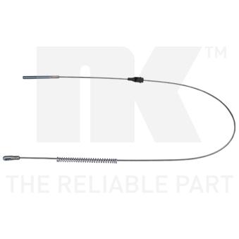 Tirette à câble, frein de stationnement NK 903684