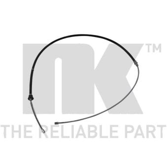 Tirette à câble, frein de stationnement NK 904322