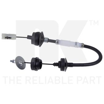 Tirette à câble, commande d'embrayage NK